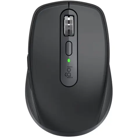 Logitech MX Anywhere 3S šedá pro praváky / optická bezdrátová myš / 8000 DPI / BT / 6 tlačítek