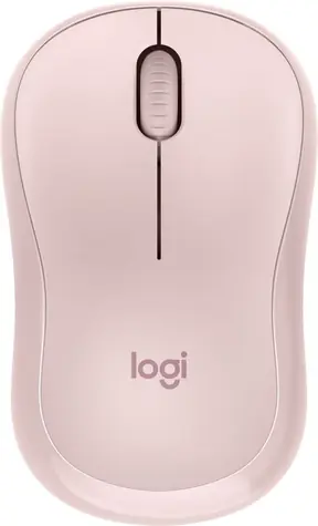 Logitech M240 Silent růžová / optická bezdrátová myš / 4000 DPI / USB přijímač / 3 tlačítka