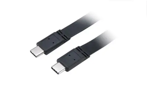 AKASA USB-C 3.1 Gen2 (M) - USB-C 3.1 Gen2 (M) 1m černá / Slim / 10Gbps 