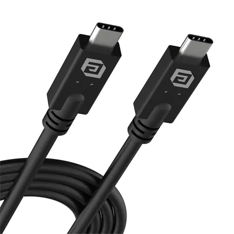 AKASA USB-C (M) - USB-C (M) 1m černá / USB4 / 40Gbps / 240W / PD 3.0