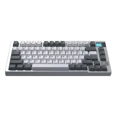 Rozbaleno - Darmoshark K8 bílá / Herní bezdrátová klávesnice / mechanická / USB / BT / 2.4G  / rozbaleno