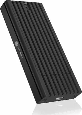 Rozbaleno - Icy Box IB-1917M-C32 černá / Externí box pro M.2 / M.2 NVMe / USB 3.2 Gen 2x2 C / rozbaleno