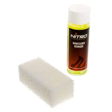 Nitro Concepts Čistící prostředek pro PU kůži 100 ml / 1x houbička 