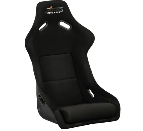 Nitro Concepts R300 Bucket Seat černá / Sedadlo pro závodní simulátory / pro modely E -Racer 