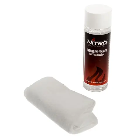 Nitro Concepts Čistící prostředek na textil 100 ml / 1x hadřík 