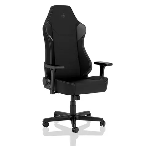 Nitro Concepts X1000 Stealth Black černá / Herní židle / látka / nastavitelná / pojezdová kolečka / nosnost 135 kg 