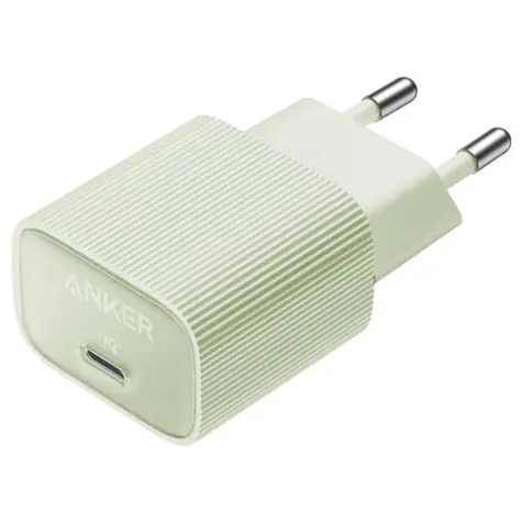 Anker 511 Nano 4 zelená / univerzální nabíječka / 1x USB-C / 30W