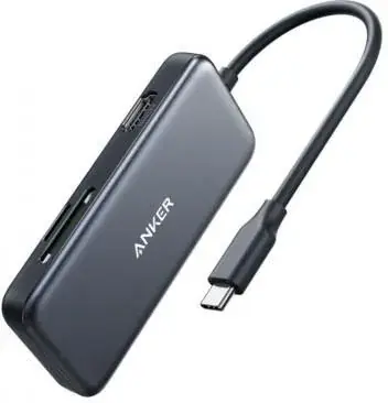 Anker 553 USB-C dokovací stanice / 2x USB-A 3.0 / 2x HDMI / 1x RJ45