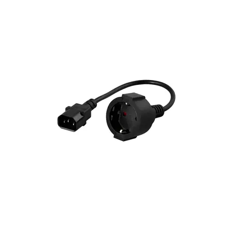 PowerWalker IEC C14 - Type F (CEE7/3) 0.2 m