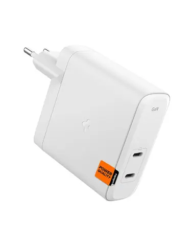 Spigen ArcStation Pro GaN 140W bílá / Nabíječka / 2x USB-C 