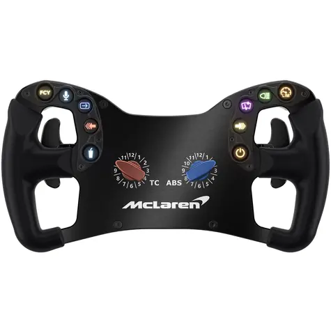 Ascher Racing McLaren Artura GT4 / Závodní volant / 30cm / 2 pádla / 14 ovládacích prvků