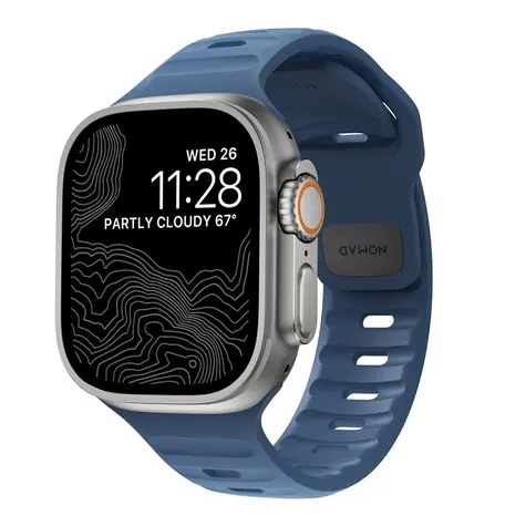 Nomad Sport Strap řemínek M/L pro Apple Watch 49/46/45/44/42mm naval blue