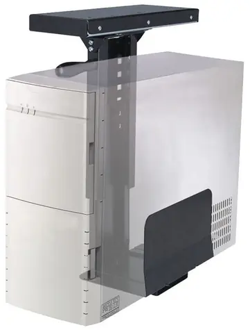 Neomounts CPU-D250BLACK černá / držák na pc / výška pc: 39-54 cm / šířka pc: 13-23 cm 