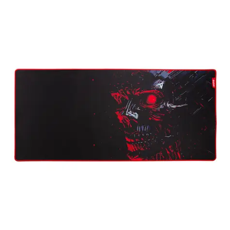 Marvo Noob XL černo-červená / herní podložka pod myš / 900 x 400 x 3 mm