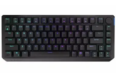 Rozbaleno - Endorfy Thock 75% CZ Black černá / Herní klávesnice / Bezdrátová / USB / CZ layout / 82 kláves / RGB / rozbaleno