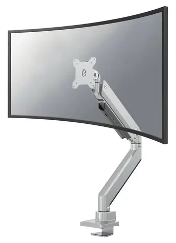 Neomounts NM-D775SILVERPLUS stříbrná / Držák zakřiv. Displeje / na stůl / 10-49