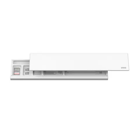 Marvo Crest 60 bílá / ergonomická podložka ke klávesnici