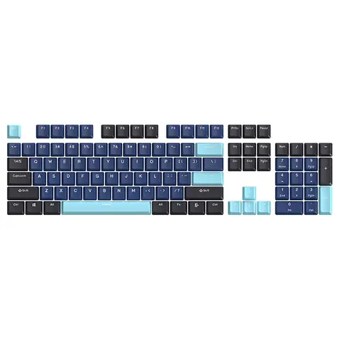 Marvo PBT Keycap set KP-01 (US) modrá / Layout : (US) / 104 kláves