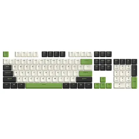 Marvo PBT Keycap set KP-02 (US) zelená / Layout : (US) / 104 kláves