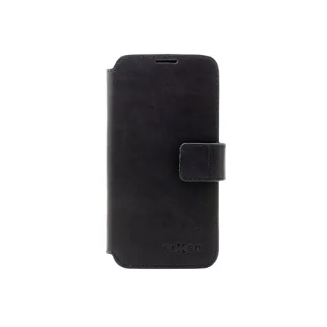 FIXED Kožené pouzdro typu kniha ProFit pro Samsung Galaxy S25 Ultra černé