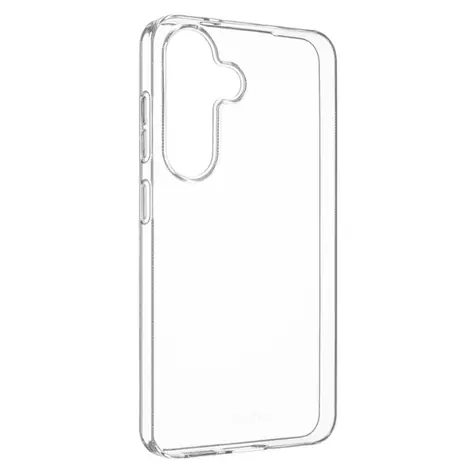 FIXED TPU gelový kryt Story AntiUV pro Samsung Galaxy S25 čirý