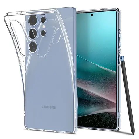 Spigen Liquid Crystal ochranný kryt pro Samsung Galaxy S25 Ultra crystal clear