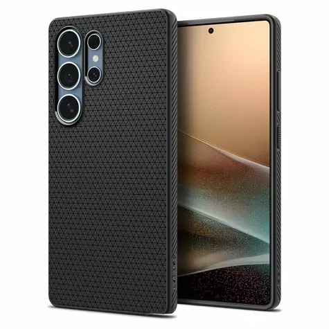 Spigen Liquid Air ochranný kryt pro Samsung Galaxy S25 Ultra matte black