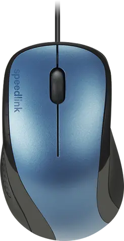 KAPPA Mouse - USB modrá / drátová myš / optická / 1000 DPI / 3 talčítka / USB / 1.4m