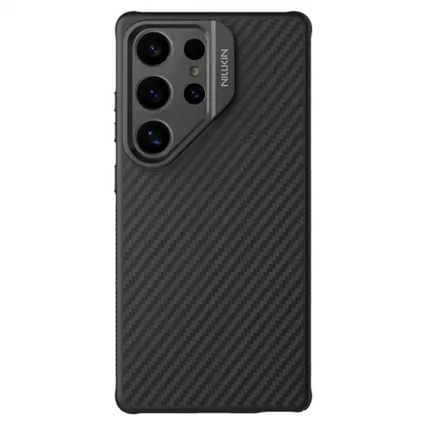 Nillkin CarboProp Aramid Magnetic Zadní Kryt pro Samsung Galaxy S25 Ultra černá