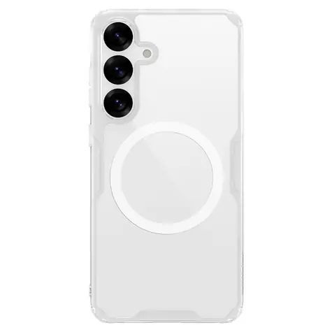 Nillkin Nature TPU PRO Magnetic Kryt pro Samsung Galaxy S25+ čirá