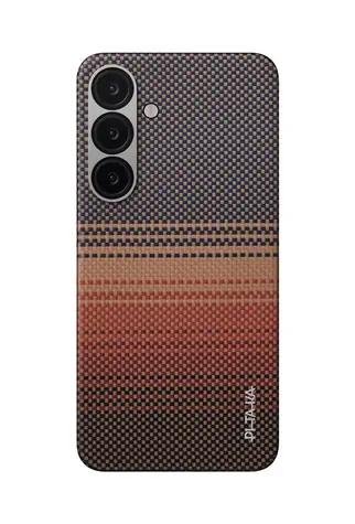 Pitaka Tactile Woven Case ochranné pouzdro pro Samsung Galaxy S25 Sunset