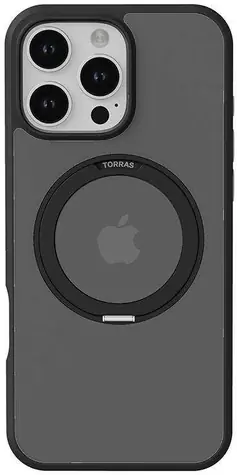 Torras Ostand Pro Case ochranný kryt pro Apple iPhone 16 Pro Max černá