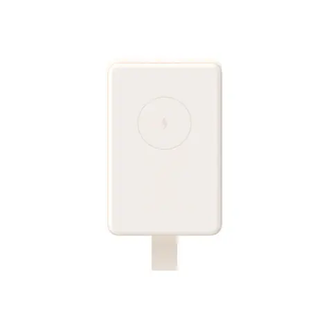 Xiaomi Magnetic Power Bank 6000mAh béžová / Power Bank / 15W / 1x USB-C 