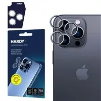 3mk Hardy Lens Protection Pro skla na fotoaparát pro Apple iPhone 16 Pro/16 Pro Max Titanium Silver
