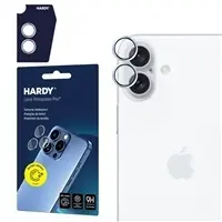 3mk Hardy Lens Protection Pro skla na fotoaparát pro Apple iPhone 16/16 Plus Silver