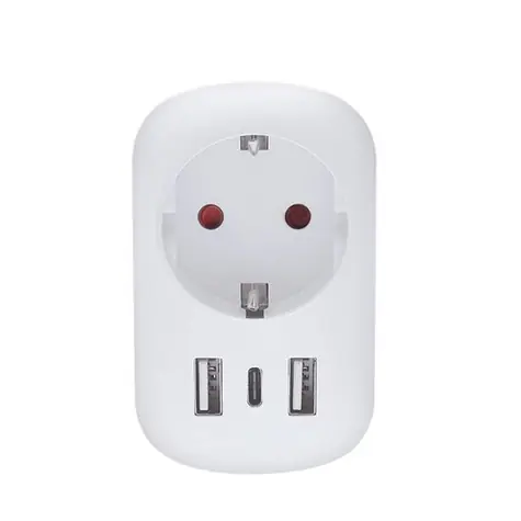 Solight PA03UK Cestovní adaptér UK USB A+C pro použití ve Velké Británii / typ G