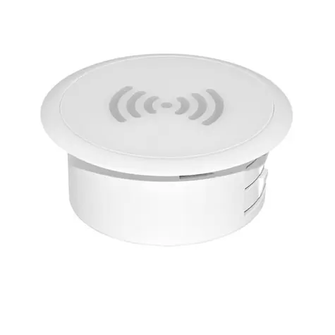 Solight DC65W Bezdrátová 15W vestavná nabíječka bílá