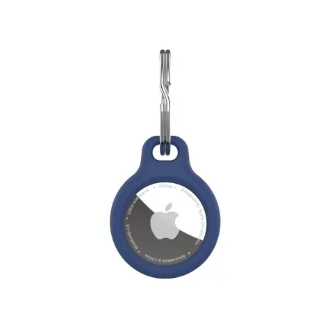 FIXED Silikonové pouzdro silky pro Apple AirTag modré