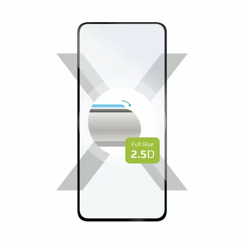 FIXED Ochranné tvrzené sklo Full-Cover pro OPPO Reno12 F 5G černé