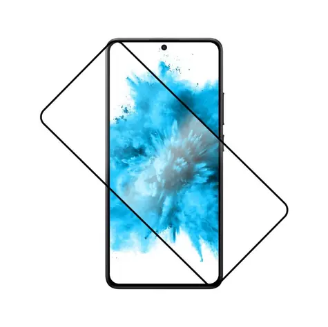 FIXED Ochranné tvrzené sklo Full-Cover pro POCO X7 Pro černé