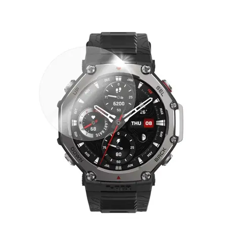 FIXED Ochranné tvrzené sklo pro smartwatch Amazfit T-Rex 3 2 ks v balení čiré