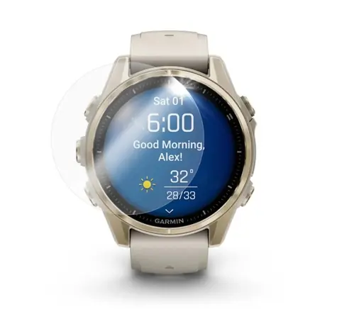 FIXED Ochranné tvrzené sklo pro smartwatch Garmin Fenix 8 (43mm) 2 ks v balení čiré