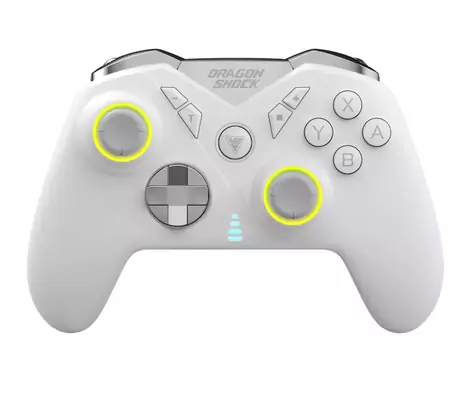 Dragonshock Controller Nebula Pro bílá / Gamepad / Nintendo Switch / USB-C 