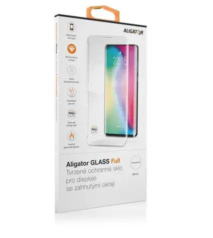 Aligator Ochrana displeje GLASS FULL Xiaomi 12/12X / černá