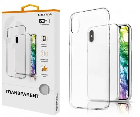 Aligator Pouzdro TRANSPARENT Xiaomi Redmi 9