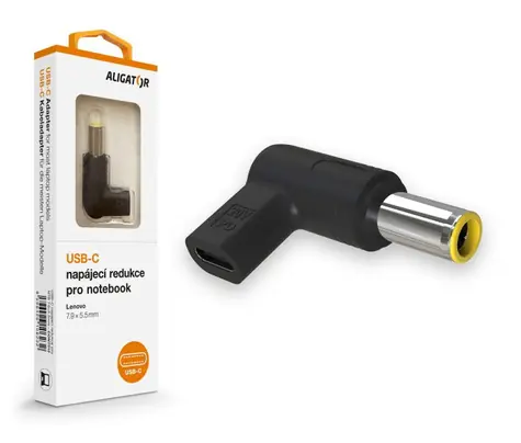 Aligator USB-C napájecí redukce 7.9 x 5.5 mm pro notebooky Lenovo