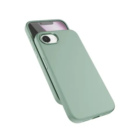 Epico Mag+ Silicone Case Pro zadní kryt pro Apple iPhone 16e mátově zelená