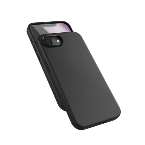 Epico Mag+ Leather Case zadní kryt pro Apple iPhone 16e černá