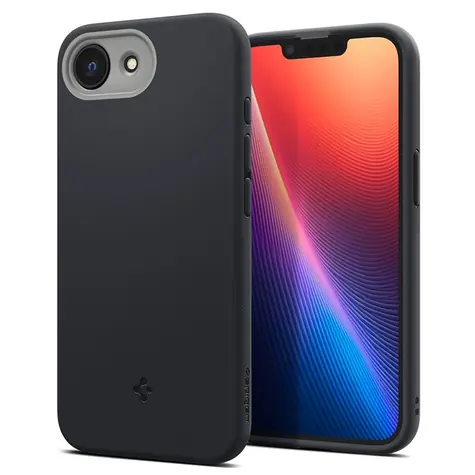 Spigen Nano Pop MagSafe ochranný kryt pro Apple iPhone 16e black sesame