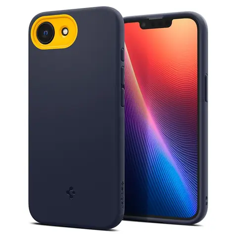 Spigen Nano Pop MagSafe ochranný kryt pro Apple iPhone 16e blueberry navy